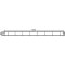 Barrier | according to TL | length: 1.60 m | height: 100 mm
